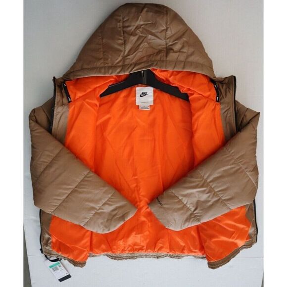 Nike DX5683-258 Women Sz XL Brown Sportswear Therma-FIT Repel Puffer Jacket - Picture 12 of 15